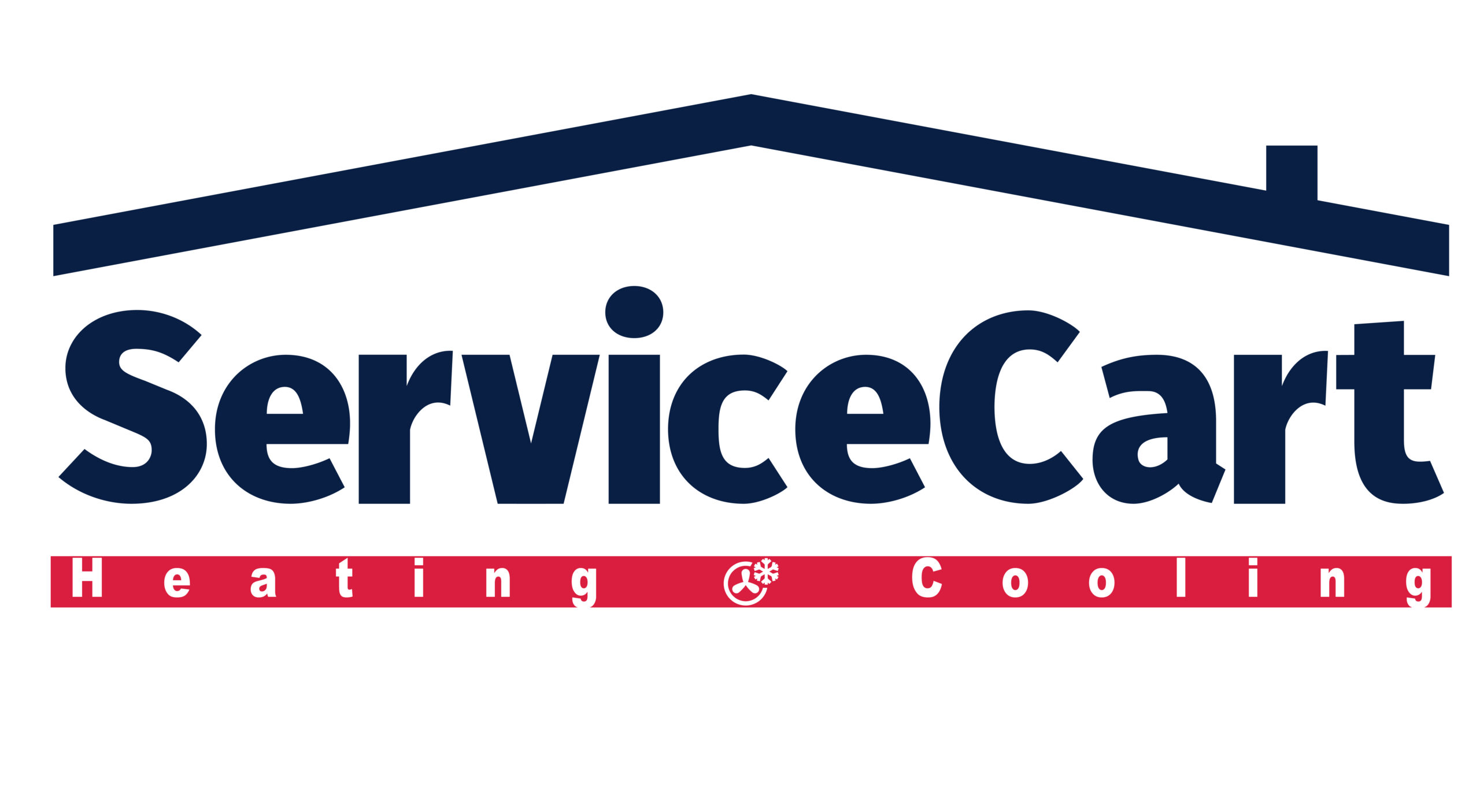ServiceCart Heating & Cooling Logo